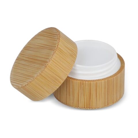 Bálsamo labial redondo de bambú Natural | sin montaje de publicidad | no disponible | no disponible