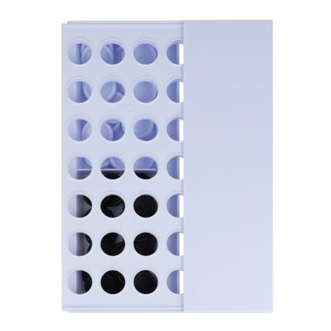 Juego de 4 en línea de materiales reciclados Blanco