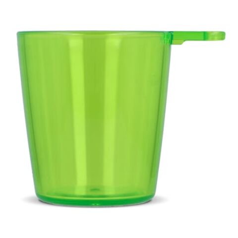 Vaso de chupito para festivales con cordón Verde oscuro-Verde oscuro | sin montaje de publicidad | no disponible | no disponible