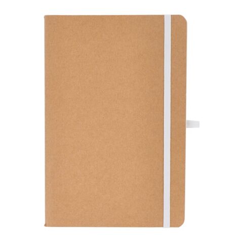 Cuaderno de tapas blandas Papel kraft A5 Blanco | sin montaje de publicidad | no disponible | no disponible