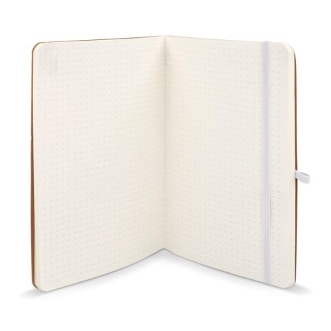 Cuaderno de tapas blandas Papel kraft A5 Blanco | sin montaje de publicidad | no disponible | no disponible