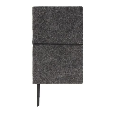 Fieltro de cuaderno A5 gris oscuro | sin montaje de publicidad | no disponible | no disponible | no disponible