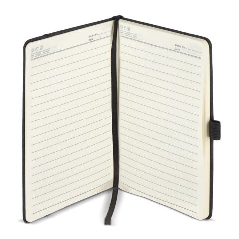 Cuaderno con bolsillo Ashira A5 Negro intenso | sin montaje de publicidad | no disponible | no disponible