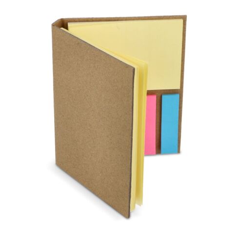 Notas adhesivas papel craft 3 Natural | sin montaje de publicidad | no disponible | no disponible