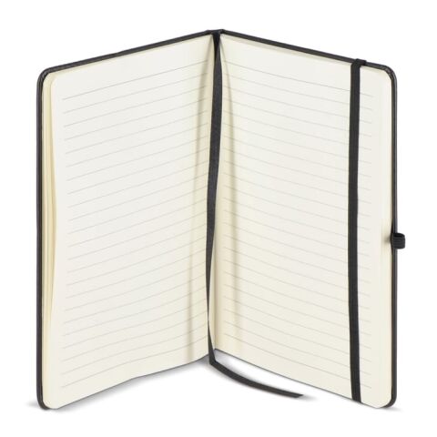 Cuaderno Iroko tapa dura láser A5 negro | sin montaje de publicidad | no disponible | no disponible