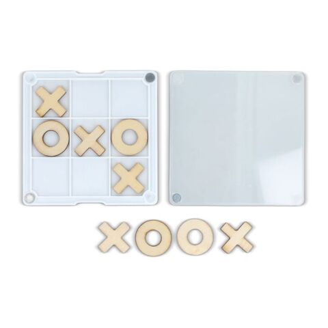 Posavasos Tic-Tac-Toe Blanco | sin montaje de publicidad | no disponible | no disponible
