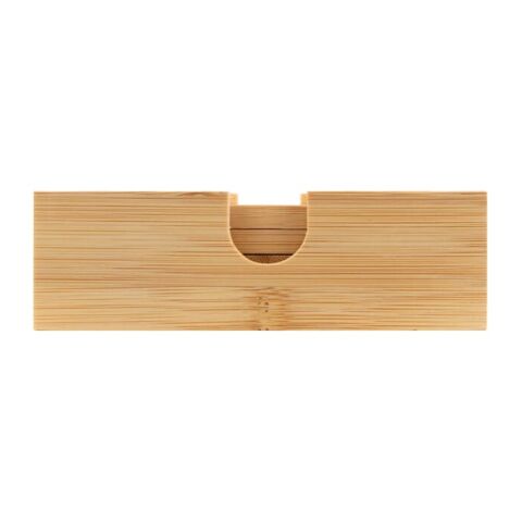 Juego de posavasos de bambú (4 piezas) Natural | sin montaje de publicidad | no disponible | no disponible | no disponible