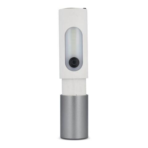 Linterna LED recargable de 10 W con función Zoom 300 lm Blanco | sin montaje de publicidad | no disponible | no disponible