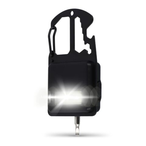 Multiherramienta compacta en R-ABS y metal 7 funciones Negro | sin montaje de publicidad | no disponible | no disponible | no disponible