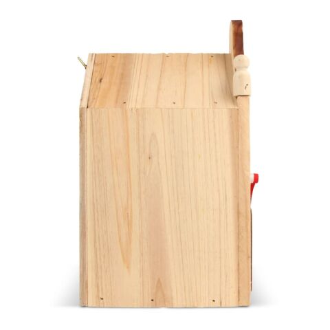 Casa de madera para pájaros FSC Natural | sin montaje de publicidad | no disponible | no disponible | no disponible