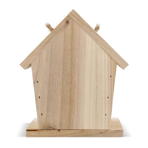 Pequeña casita para pájaros fabricada con madera FSC Natural | sin montaje de publicidad | no disponible | no disponible