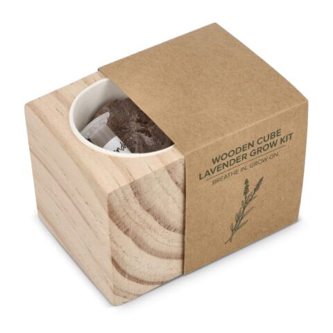 Juego de maceteros de madera FSC – Lavanda Natural | sin montaje de publicidad | no disponible | no disponible