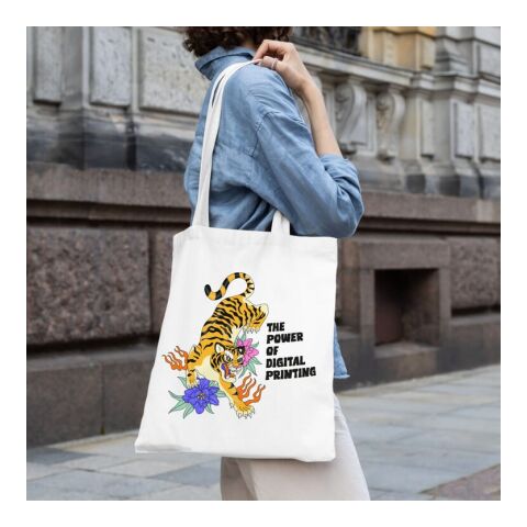 Bandolera de algodón OEKO-TEX® 140g/m² 38x42cm Blanco | sin montaje de publicidad | no disponible | no disponible | no disponible