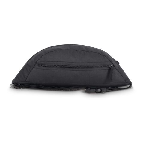 Bolso cruzado R-PET 5L negro | sin montaje de publicidad | no disponible | no disponible | no disponible