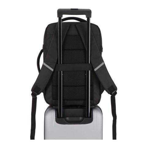 Mochila de noche R-PET 600D 22L Negro | sin montaje de publicidad | no disponible | no disponible