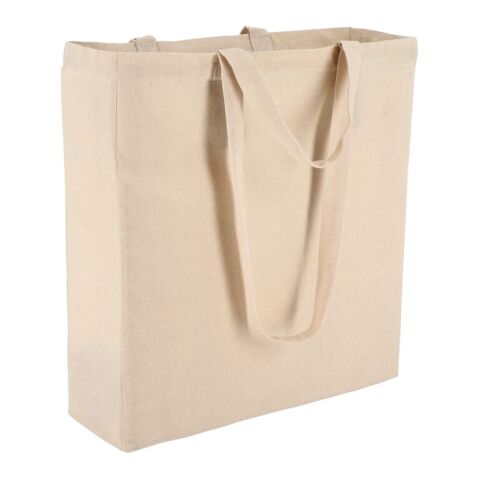 Bolsa de algodón OEKO-TEX® 38 x 10 x 42 cm 140 g/m². Ecru