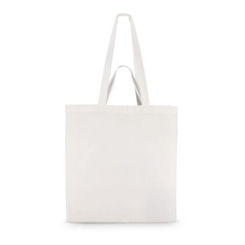 Bolsa de algodón OEKO-TEX® 38 x 10 x 42 cm 140 g/m². Blanco