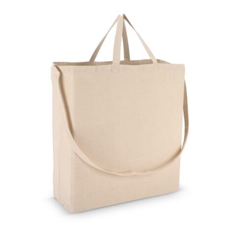 Bolsa de algodón OEKO-TEX® 40 x 13 x 44 cm 220 g/m². Ecru | sin montaje de publicidad | no disponible | no disponible