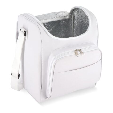 R-PET 600D Bolsa nevera 26 x 19 x 34cm 13L Blanco | sin montaje de publicidad | no disponible | no disponible