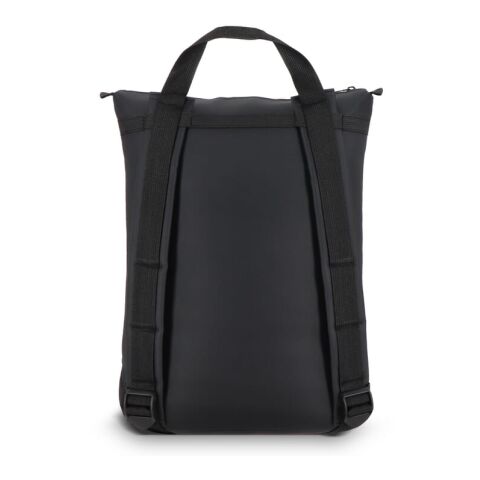 Mochila para portátil rPET 600D Navi 36 x 40 x 10 cm Negro intenso | sin montaje de publicidad | no disponible | no disponible