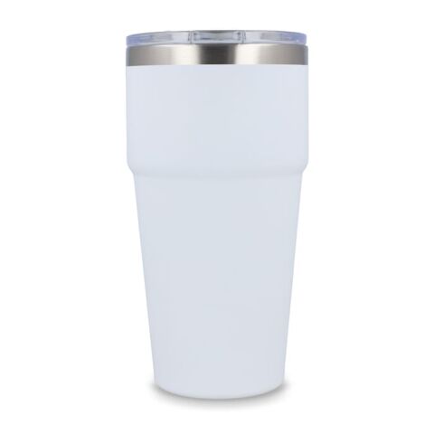 Taza de coche de cerámica suave al tacto 500ml Blanco | sin montaje de publicidad | no disponible | no disponible