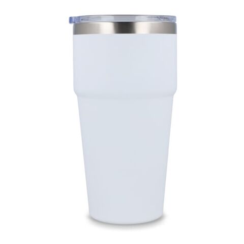 Taza de coche de cerámica suave al tacto 500ml Blanco | sin montaje de publicidad | no disponible | no disponible
