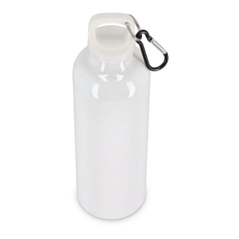 Botella de agua Nina R-PET 750 ml Color duro Blanco