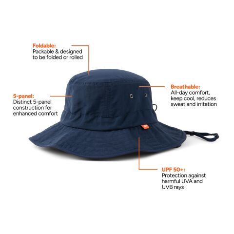 Gorro Nordic Drift RCS Horizon UPF 50+ azul marino
