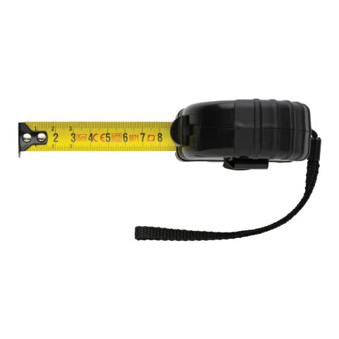 Flexómetro de plástico reciclado RCS 5M/19 mm negro | sin montaje de publicidad | no disponible | no disponible