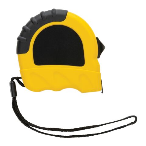 Flexómetro de plástico reciclado RCS 5M/19 mm amarillo-negro | sin montaje de publicidad | no disponible | no disponible