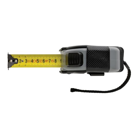 Flexómetro auto stop RCS plástico reciclado 8M/25mm negro | sin montaje de publicidad | no disponible | no disponible