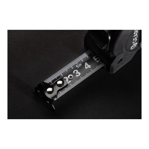 Flexómetro Gear X 5M retráctil lenta/rápida negro | sin montaje de publicidad | no disponible | no disponible