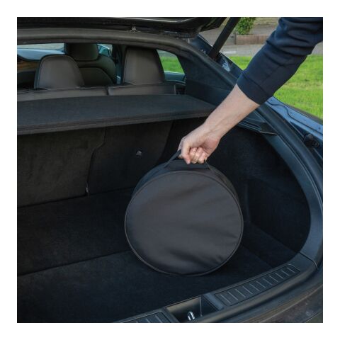 Bolsa para cables Volty Aware™ RPET EV negro | sin montaje de publicidad | no disponible | no disponible