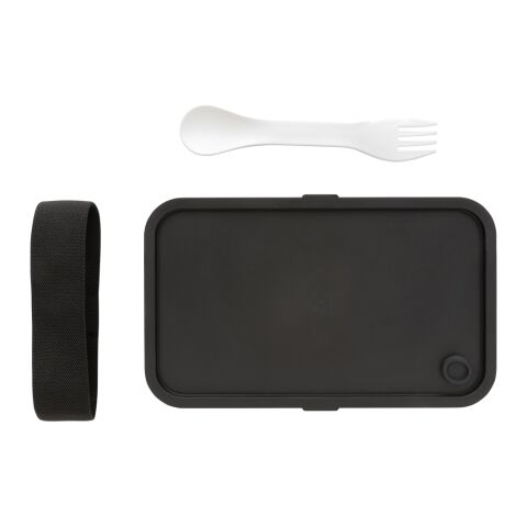 Fiambrera GRS RPP con tenedor blanco | sin montaje de publicidad | no disponible | no disponible