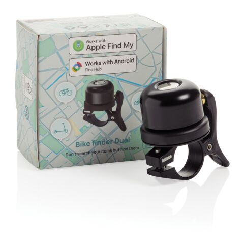 Timbre localizador Dual RCS para bicicleta negro | sin montaje de publicidad | no disponible | no disponible