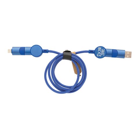 Cable Oakland RCS de carga rápida 45W 6 en 1 azul | sin montaje de publicidad | no disponible | no disponible