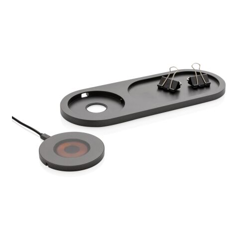 Bandeja de carga inalámbrica 10W Encore negro | sin montaje de publicidad | no disponible | no disponible