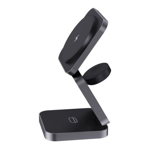 Cargador 15W Terra RCS aluminio reciclado plegable 3 en 1 gris | sin montaje de publicidad | no disponible | no disponible