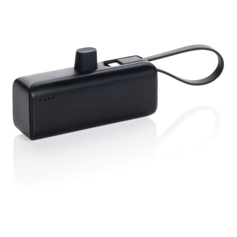 Powerbank Powerlink RCS plástico 3000 mah con conector USB C negro | sin montaje de publicidad | no disponible | no disponible