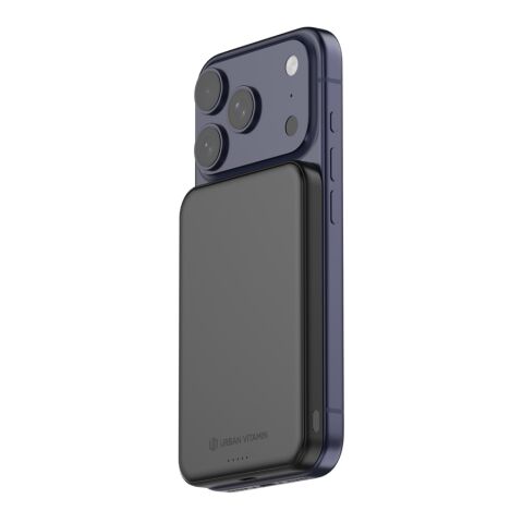 Powerbank magnética Urban Vitamin Pomona 5000 mAh Qi2.2 25W negro | sin montaje de publicidad | no disponible | no disponible