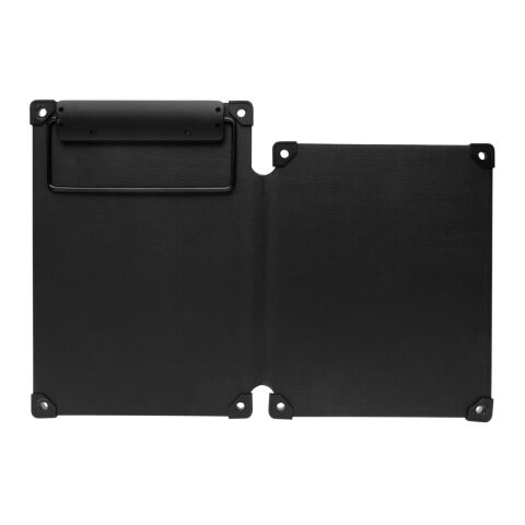 Panel solar portátil de plástico Solarpulse 10W negro | sin montaje de publicidad | no disponible | no disponible