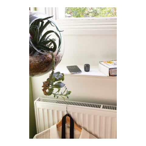 Mini altavoz inalámbrico de aluminio gris antracita | sin montaje de publicidad | no disponible | no disponible