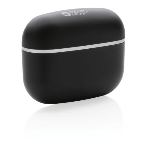 Auriculares RCS de plástico reciclado Swiss Peak TWS 2.0 negro | sin montaje de publicidad | no disponible | no disponible