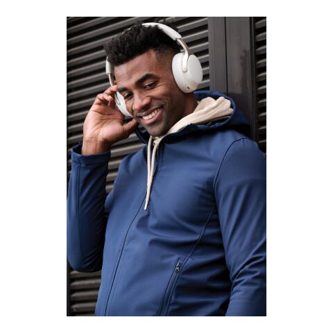 Auriculares ANC de plástico reciclado Soundpro RCS blanco | sin montaje de publicidad | no disponible | no disponible