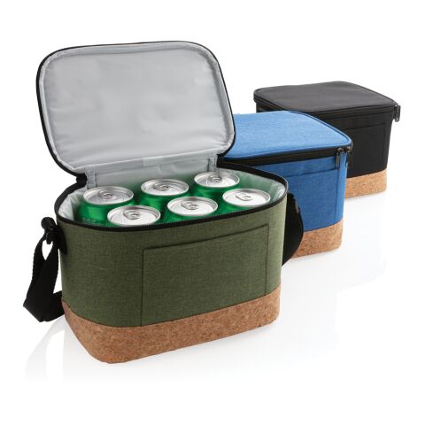 Bolsa y nevera bicolor con detalle de corcho negro | sin montaje de publicidad | no disponible | no disponible | no disponible