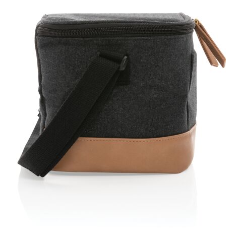 Nevera para 6 latas Impact AWARE™ 16 oz. rcanvas negro | sin montaje de publicidad | no disponible | no disponible