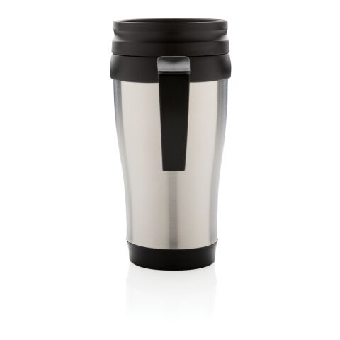 Taza acero inoxidable plata | sin montaje de publicidad | no disponible | no disponible | no disponible