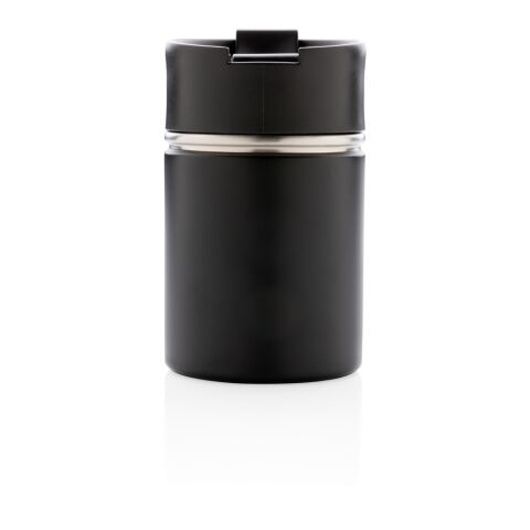 Taza al vacío Bogota con capa interior de cerámica negro | sin montaje de publicidad | no disponible | no disponible | no disponible