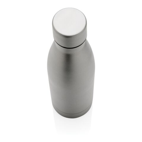 Botella sólida de acero inoxidable reciclado RCS plata | sin montaje de publicidad | no disponible | no disponible | no disponible