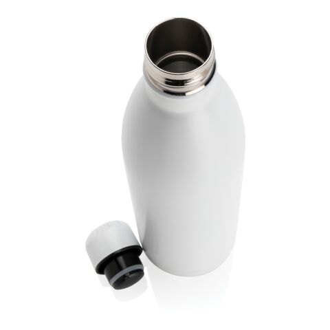Botella de acero inoxidable al vacío 1L blanco | sin montaje de publicidad | no disponible | no disponible